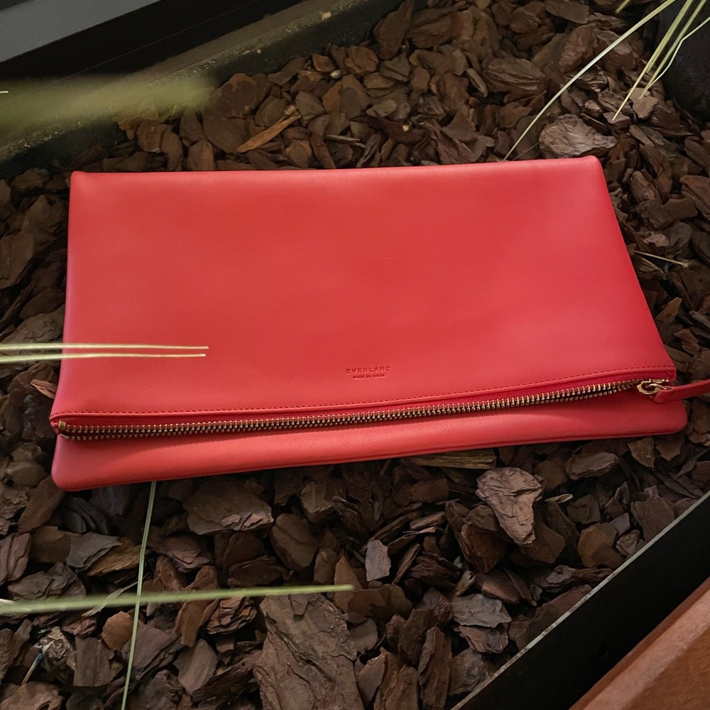 Everlane Coral Fold Over Pouch 👝 🎉HP🎉